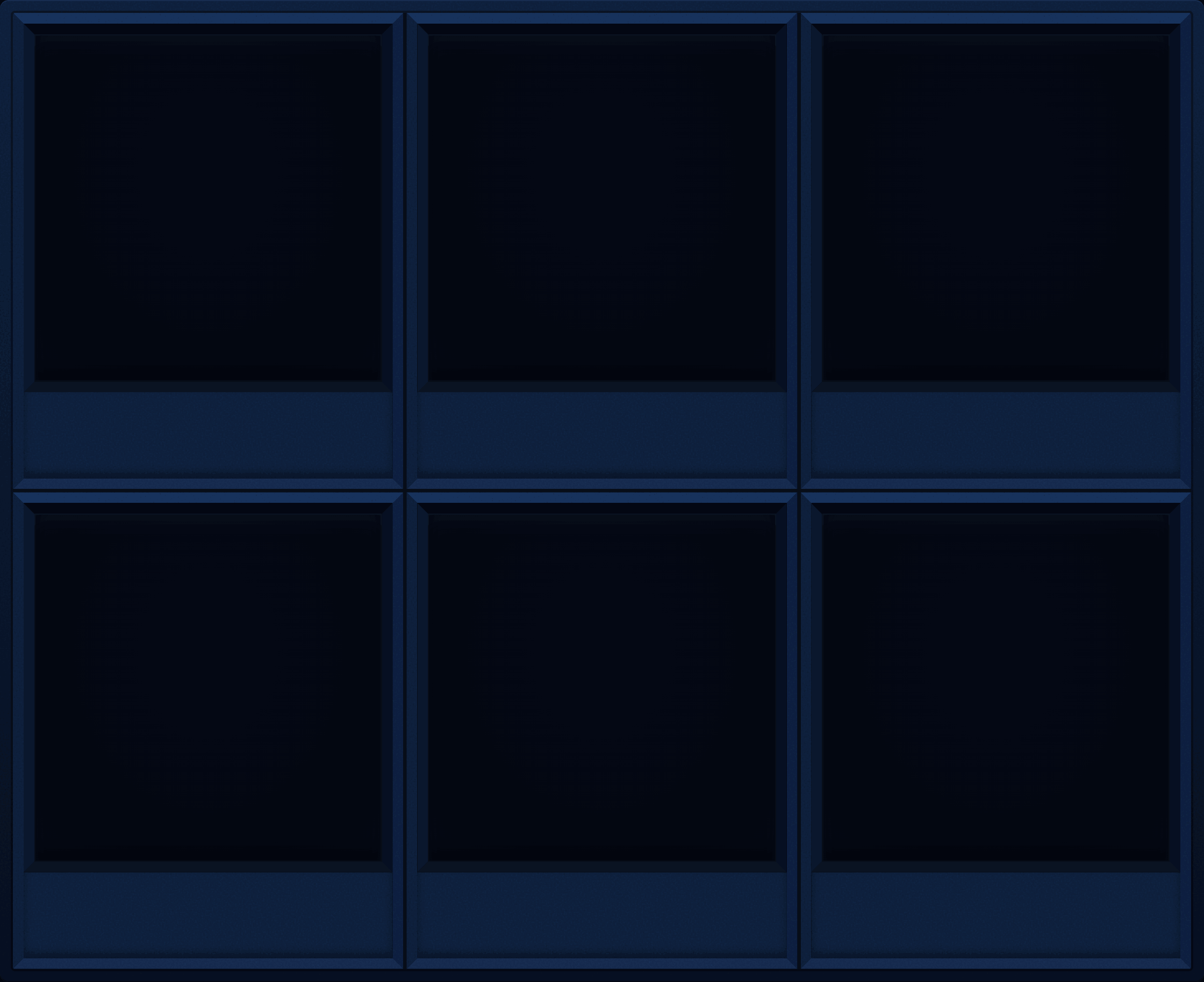 Twilight Navy Display Case (2x3)